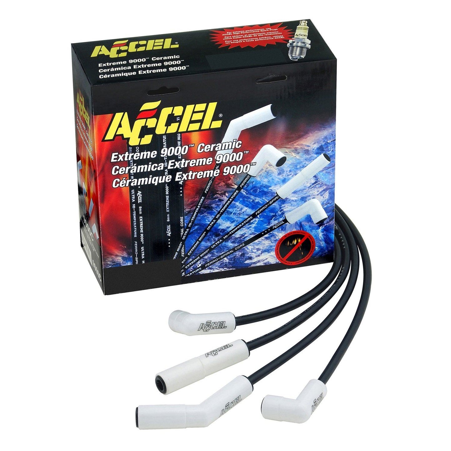 Jeu de fils de bougie d'allumage Accel 9011C