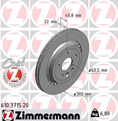 ZIMMERMANN 610371520 (PACK DE 2)